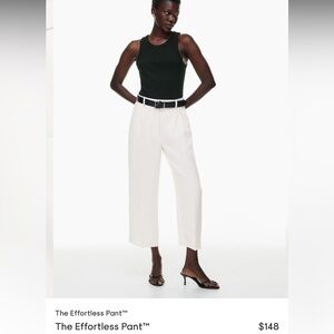 Aritzia Effortless Cropped Pant